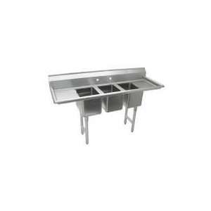   Convenience Store Sink with Two Drainboards   70