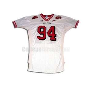   No. 94 Game Used Ball State Russell Football Jersey