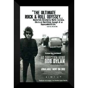  No Direction Home Bob Dylan 27x40 FRAMED Movie Poster 