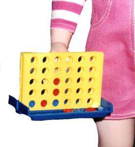New  Connect 4 type game fits American Girl size dolls  