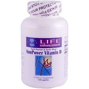  SunPower Vitamin D, 120 Capsules