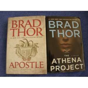 2 Book Hc Set By Brad Thor (The Athena Project, the 