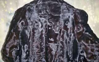 vtg 50s 60s WESTERN black PONY FUR jacket SWING COAT XL  