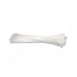  100 Pack of 8 inch White Cable Ties