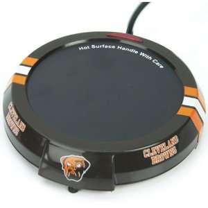   Cleveland Browns Candle Warmer Plate   NFL Football: Sports & Outdoors