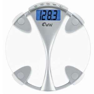 New Conair Glass Memory Electronic Scale 12.5 Diameter Tempered Glass 