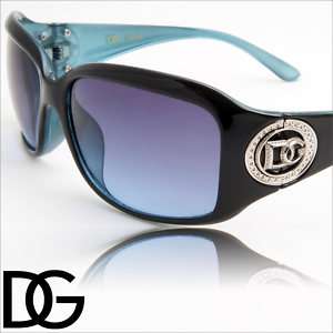 DG Sunglasses Designer Womens New Black Blue Shades 11  