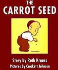 Carrot Seed by Ruth Krauss (1993, Hardcover, Board)  R