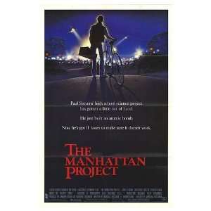  Manhattan Project Original Movie Poster, 27 x 41 (1986 