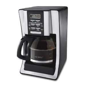 12 Cup Programmable Coffeemaker, Chrome Mr. Coffee BVMC SJX33GT with 