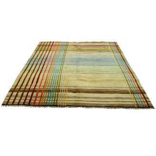 6ft x 9ft Jasper Indian Hand Knotted Wool Rug 70% OFF  