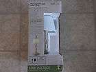 Rechargeable LED Table Lamp Low Voltage NIB Indoor/Outdoor Use Etched 