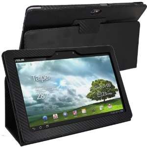   Style Leather Case Cover for Asus Transformer Prime TF201 Black