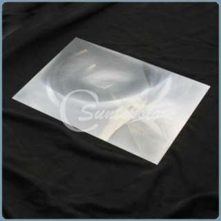 XL Full Page Fresnel Lens Flexible Magnifier Magnifying  