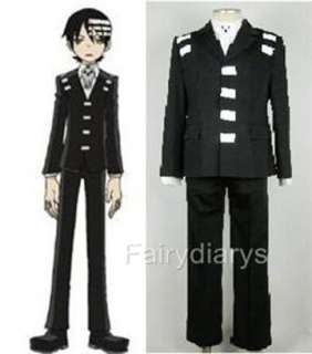 SOUL EATER Death The Kid Cosplay Costume Outfit  