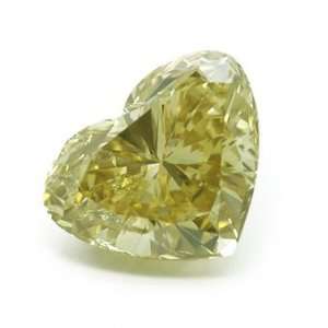   29ct Natural Fancy Intense Greenish Yellow Color Diamond Jewelry