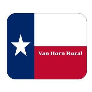  US State Flag   Van Horn Rural, Texas (TX) Mouse Pad 