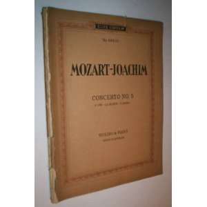   Violin Concerto No. 5 in A, K.219 Piano reduct. (Henle Urtext) Books