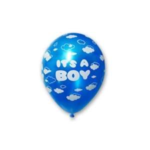  balloons whole its a boy printed 12 inch natural latex 