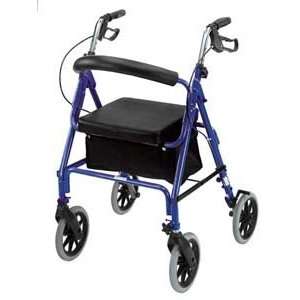   Series Deluxe Aluminum Rollator, Royal Blue: Health & Personal Care