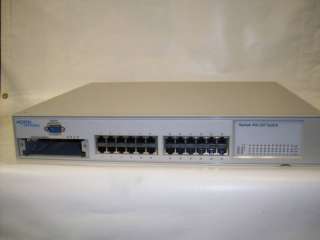 Nortel BayStack 450 model 24T switch 24 ports  