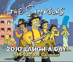 The Simpsons 2010 Laugh a day 365 day Box Calendar (Calendar Paperback 