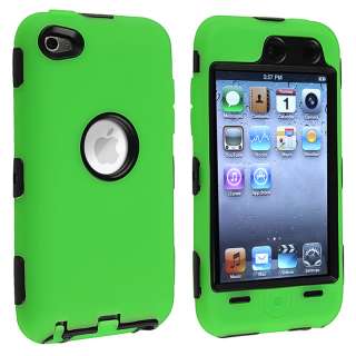   Green Hybrid Case for Apple iPod Touch 4th Generation  Overstock