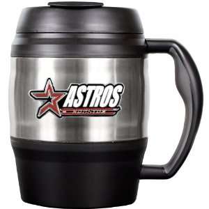   Houston Astros 52oz. Stainless Steel Macho Travel Mug: Sports