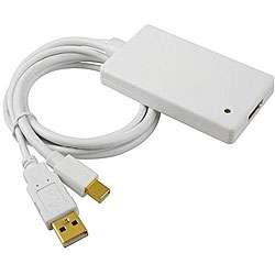 Mini DisplayPort to HDMI USB Audio Cable Adapter  Overstock