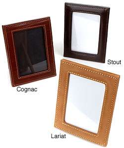 Mulholland Brothers Small Leather Picture Frame  