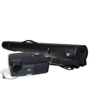  HP mp2210 (1024x768) Digital Projector with 60 Inch 