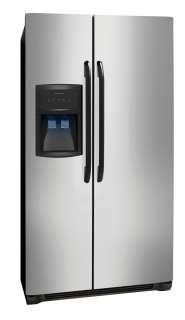   Stainless Steel 26 Cu Ft Side by Side Refrigerator FFHS2622MH  
