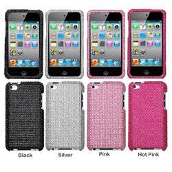 Apple iPod Touch 4 Solid Rhinestone Diamond Protector Case  Overstock 