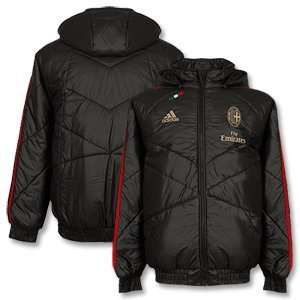 11 12 AC Milan Padded Jacket   Black 