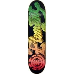 Element Twig Ashbury Logo Skateboard Deck   7.37 x 30  