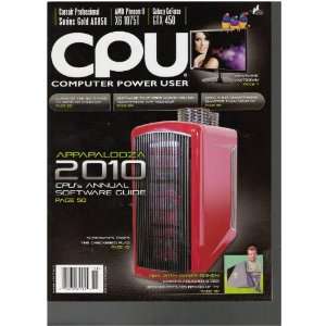  CPU Computer Power User Magazine (Appapalooza 2010 