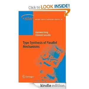 Type Synthesis of Parallel Mechanisms (Springer Tracts in Advanced 