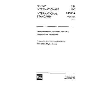  IEC 60565A Ed. 1.0 b1980, First supplement IEC TC/SC 87 