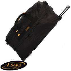 Saks 31 inch Expandable Rolling Duffel Bag  Overstock