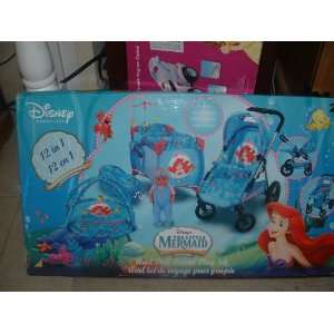  Disney Ariel Doll Travel Play Set: Toys & Games