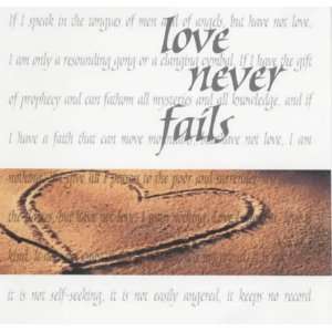 Love Never Fails (Words to Treasure) (9780745947495 