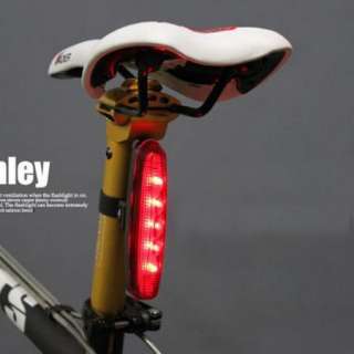 NEW Cycling Bicycle 5 LED Bike Rear Tail Lamp Light  