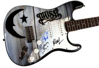 Phish Autographed Custom Airbrushed Signed Guitar PSA/DNA  