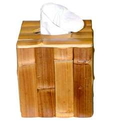 Square Bamboo Tissue Box Cover (China)  Overstock