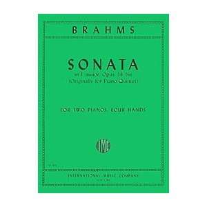  Sonata in F minor (after Quintet), Opus 34b Musical 