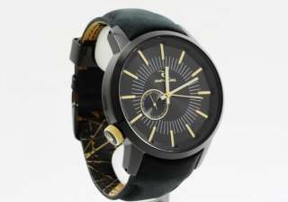RIP CURL Detroit Mens Black Leather Watch A2297MID NEW  