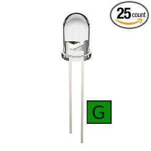   Green LED (25 Pack) HQ Series  Industrial & Scientific