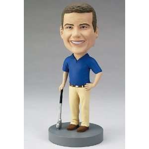  Custom sculpted golfer bobblehead doll: Toys & Games