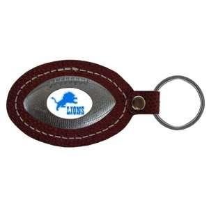    Detroit Lions NFL Leather Football Key Tag: Sports & Outdoors