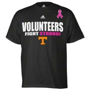  Tennessee Volunteers adidas Black Breast Cancer Awareness 